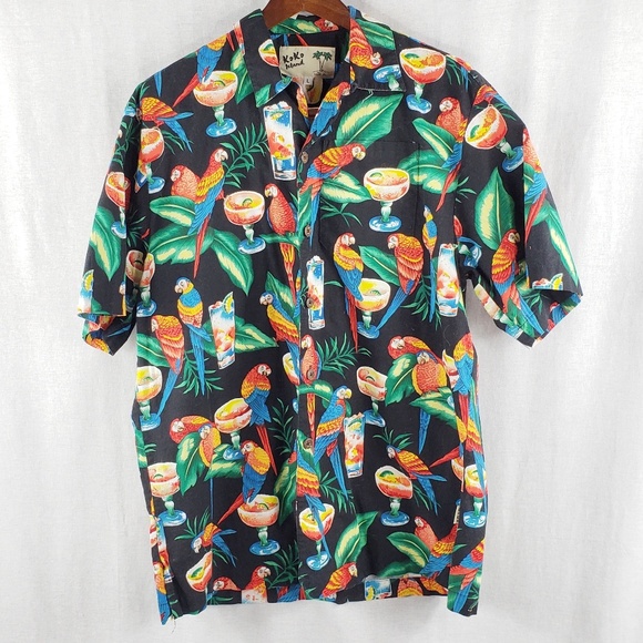 KoKo Island Other - KoKo Island parrot and drinks Hawaiian shirt